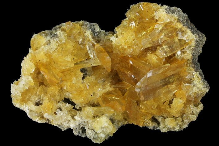 Selenite Crystal Cluster (Fluorescent) - Peru #108621